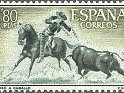 Spain 1960 Bullfighting 1,80 Ptas Verde Edifil 1264